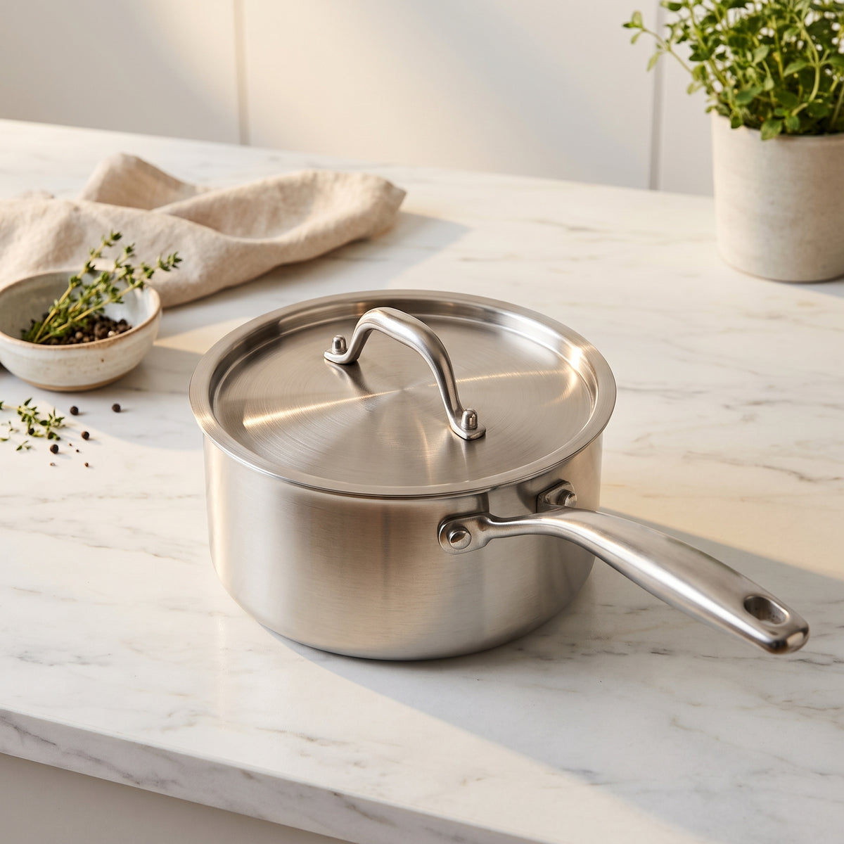 Casserole | Acier inoxydable 18/10